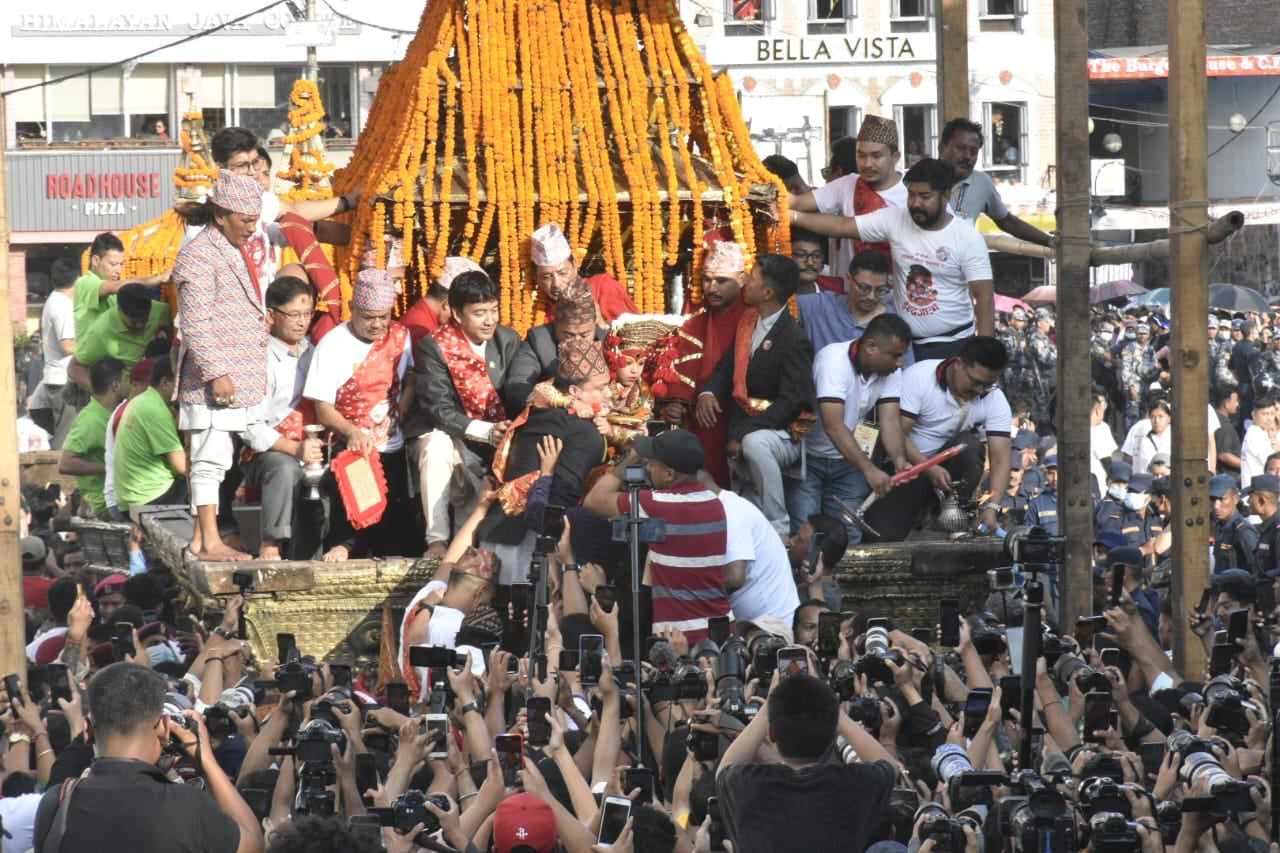ईन्द्रजात्रामा जे देखियो (तस्वीरहरू)